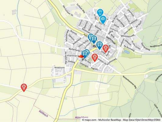 Geolyzer Kartenausschnitt