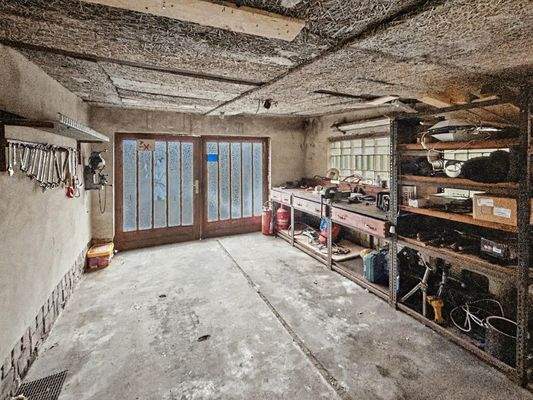 Werkstatt in Garage
