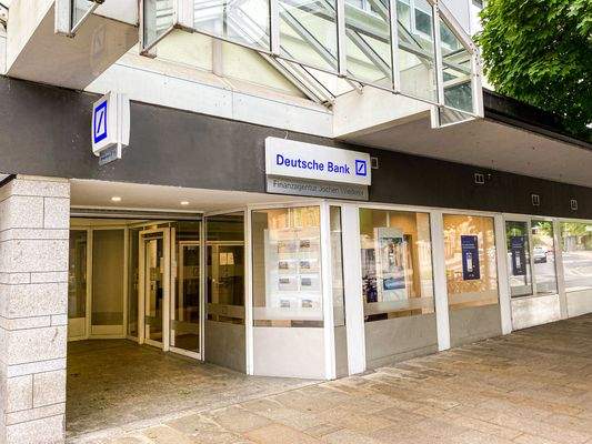 Bank-Filiale - Ansicht