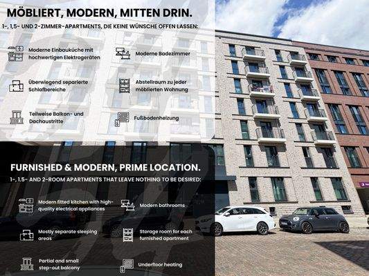 Außenansicht Brookments - Informationen