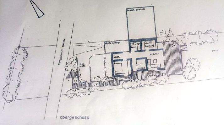 Grundriss mit Hausvorschlag 2