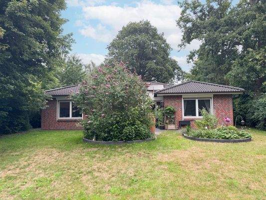 Rückwärtige Hausansicht