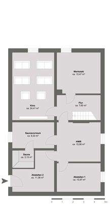 Grundriss Kellergeschoss