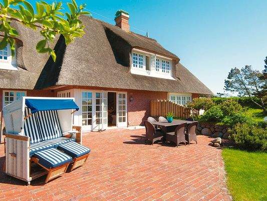 Sonnige Westterrasse