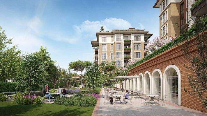 Flats in a Forest-View Complex in Göktürk Eyüpsultan