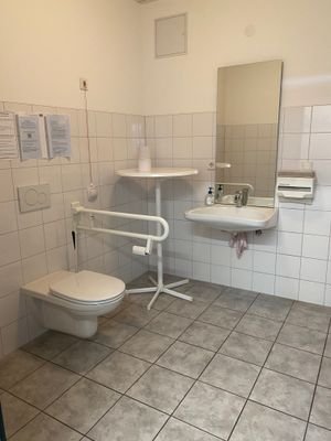 Rollstuhlgerechtes WC