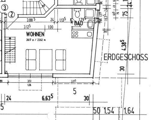 Grundriss (Hochparterre)