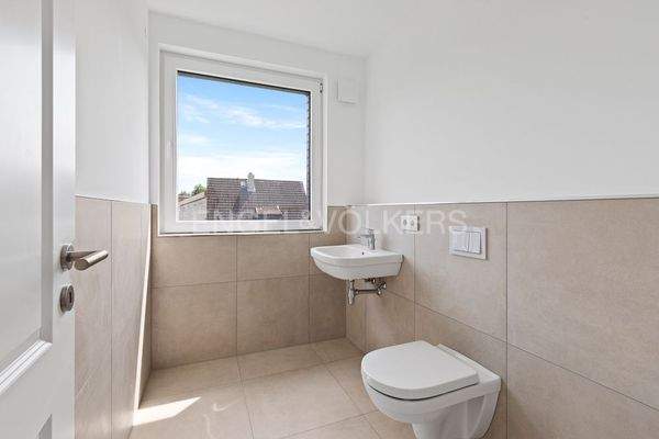 Gäste WC im Staffelgeschoss