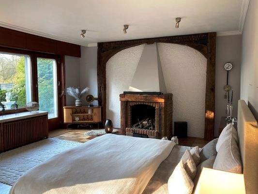 Kaminanlage im Wohnraum