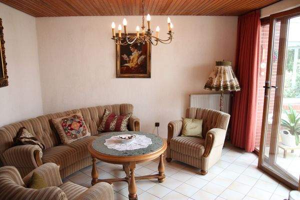 Sofaecke mit Zugang zum Wintergarten