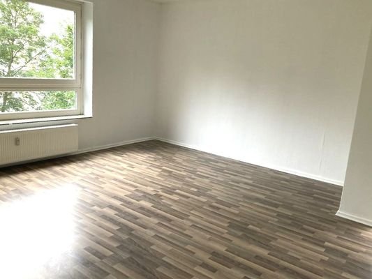 das helle Wohnzimmer