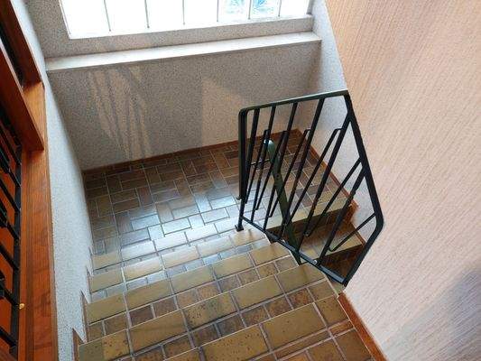 Podesttreppe zum Keller