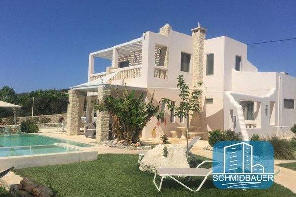 Kreta, Pitsidia - Villa mit fantastischem Berg- und Dorfblick zum Verkauf