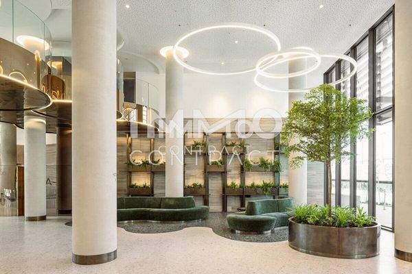 Lobby intensiv begrünt