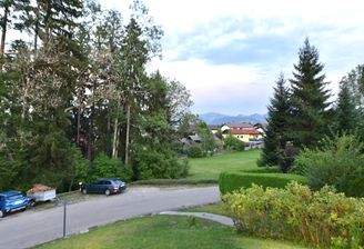 Blick vom Balkon