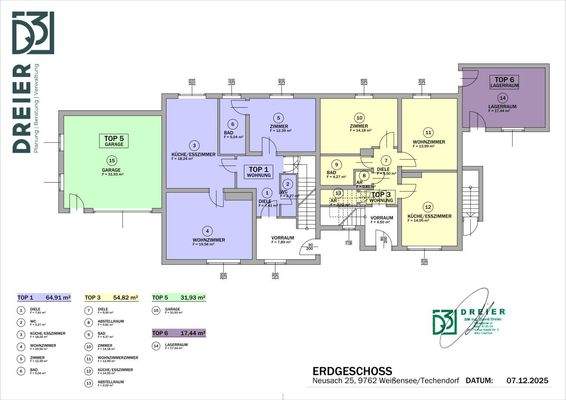 Schönes 260m² Mehrfamilienwohnhaus mit 4 Wohnungen am Weißensee mit Seeblick und Seenähe in TOPLAGE - auch Teilbar!