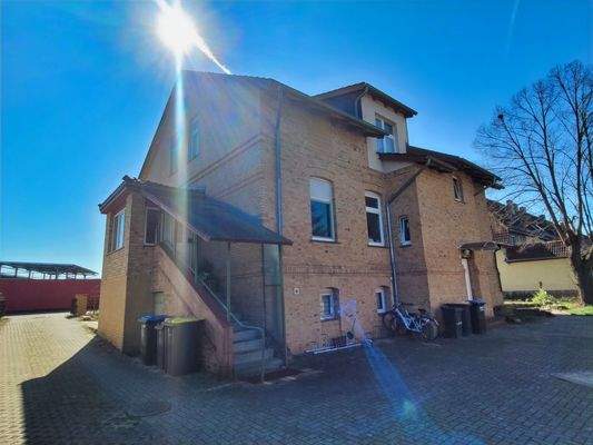 Rückansicht des Gebäudes