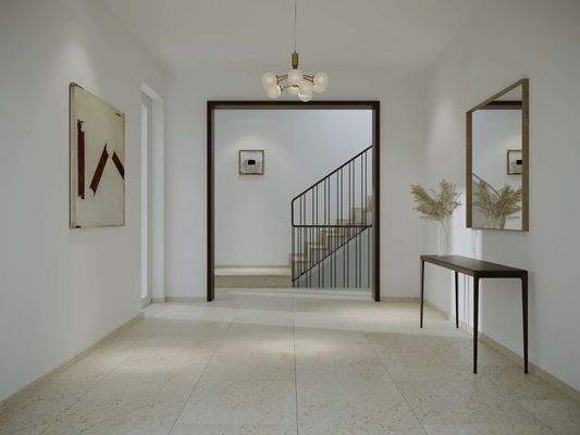 ENTRÉE MIT ÜBER 30qm