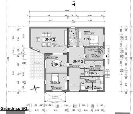 Grundriss/Achtung:Bäder wurden anders gestaltet!