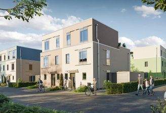 Energieeffiziente Häuser mit Fernwärmeversorgung