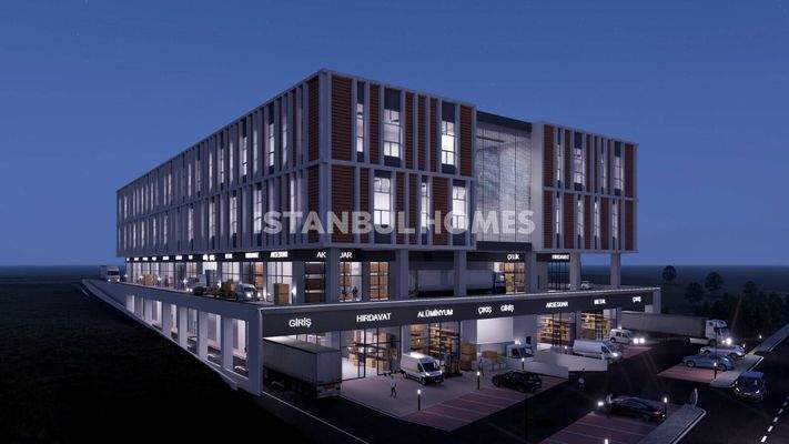 Shops with High Rental Income Potential in Basaksehir İstanbul