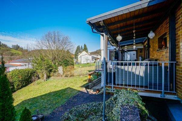 Balkon, Terrasse und Garten