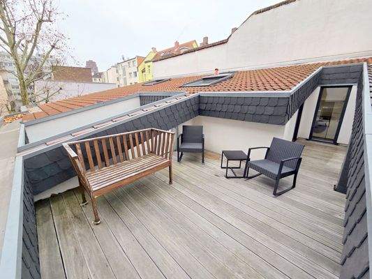 Ausschnitt Außenterasse