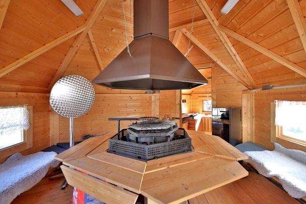 Grill-Kota mit Sauna