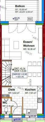 Einheit Nr. 2: - Erdgeschoss -