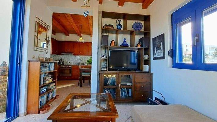 Ferienhaus mit 2 Schlafzimmern und atemberaubender Aussicht in Plaka