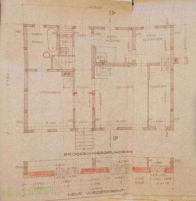 Grundriss Erdgeschoss