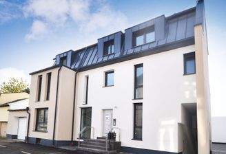 Frontansicht des Hauses