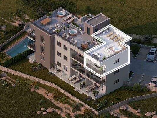 Traumhaftes Penthouse auf der Insel Ciovo