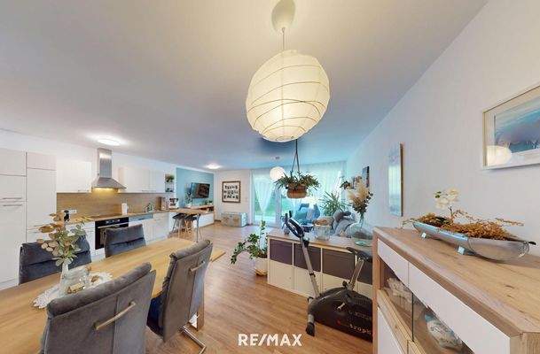 Telfs - Wohnung - Wohn- Essbereich