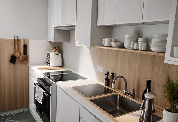 Einbauküche im EG Bsp.