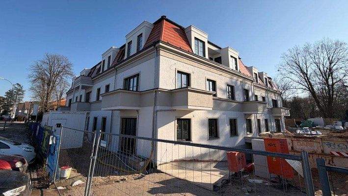 Fassade im Sonnenlicht