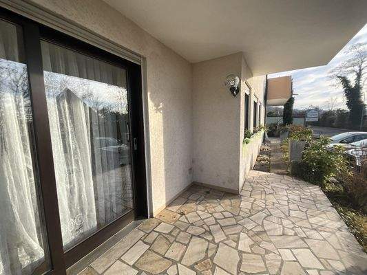 Terrasse zur Westseite