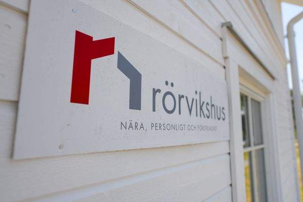 Ein Rörvikshus Schwedenhaus 