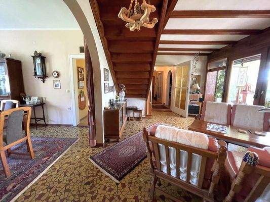 Essbereich, Kaminlounge, Wintergarten