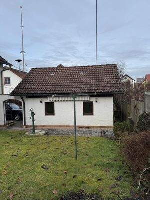 Garage/Werkstatt mit Dachspitz