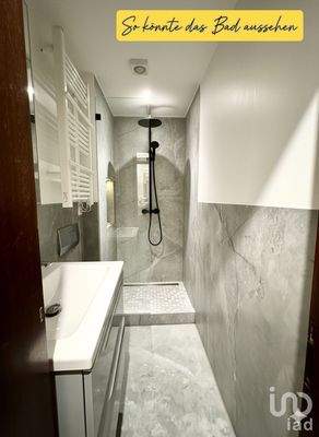 Bad wie es sein Könnte wenn es renoviert wäre