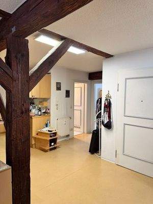 Blick vom Wohnzimmer