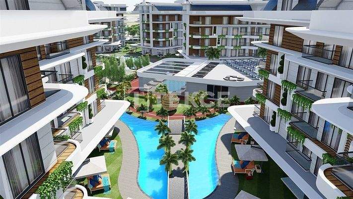 Luxury Apartments for Sale in Oba Alanya with Hotel Concept