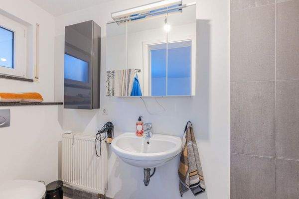 Gästebad im Kellergeschoss