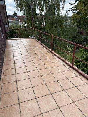 Balkon Richtung Garten DG