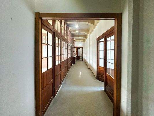 Innenansicht vor Ausbau