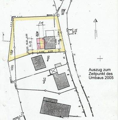 Grundstück Umgebung 2005