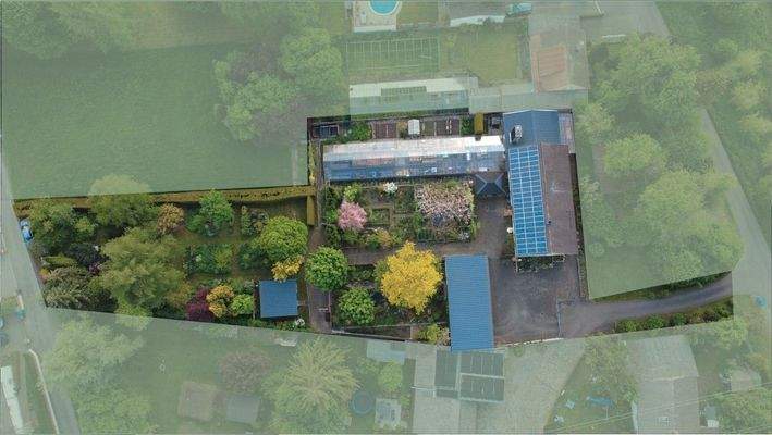 Grundstück-Luftbild