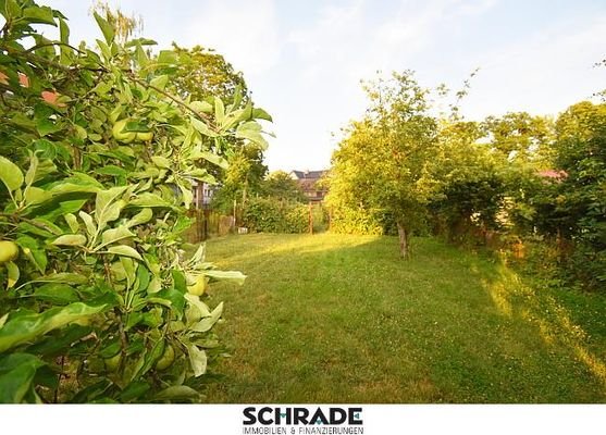 Gartenfläche mit Obstbaumbestand