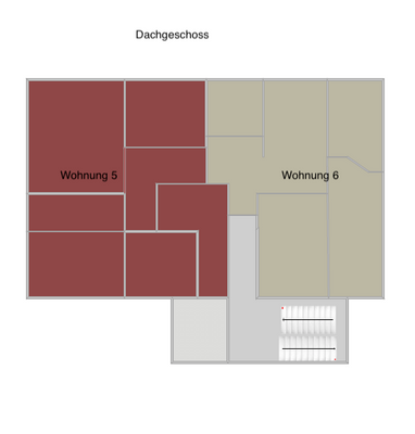 Dachgeschoss-nicht maßstabsgetreu